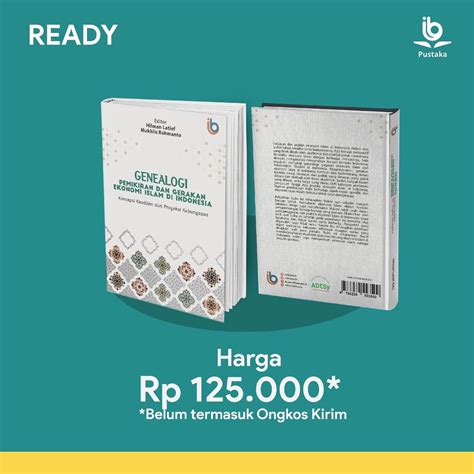 Jual Buku Genealogi Pemikiran Dan Gerakan Ekonomi Islam Di Indonesia
