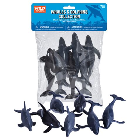 Wild Republic Whale And Dolphins Polybag 83783