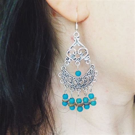 Turquoise Chandelier Earrings Now Available On My Etsy Don T Forget