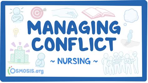 Managing Conflict Nursing Osmosis Video Library