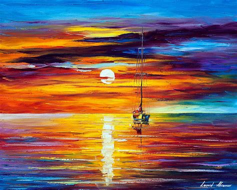 Night painting watercolor art beginner painting beach painting watercolor paintings landscape paintings canvas art painting simple acrylic paintings sunset painting. BY THE SUNSET - Oil Painting | Free Worldwide Shipping