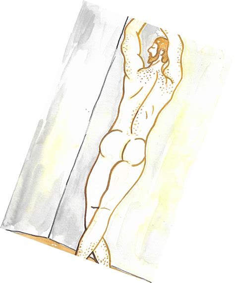Amazon Com GAY NUDE GINGER Original Art Painting Sexy Gay Man Lgbt Erotica Lgbtqia Glbt Naked
