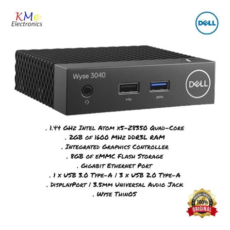 Dell Wyse 3040 Thin Client Thin Client Model Wyse N10d Dell Wyse