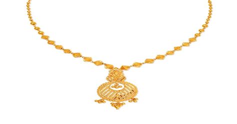 Buy Tanishq 22kt Gold Pendant With Chain For Women Online Tanishq