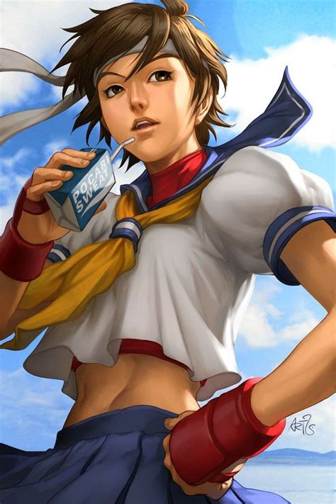 Sakura Kasugano Sakura Street Fighter Street Fighter Characters