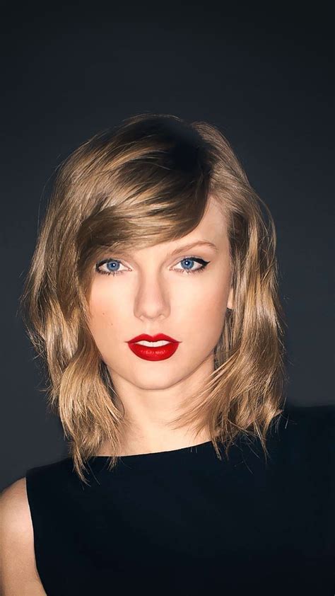 Hk15 Taylor Swift Dark Lips Music Celebrity Wallpaper