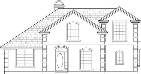 Two Story House Sketch At Explore Collection Of