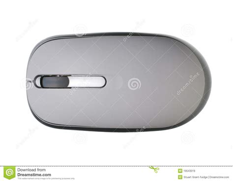 White Computer Mouse Stock Image Image Of Mail Technology 19543019