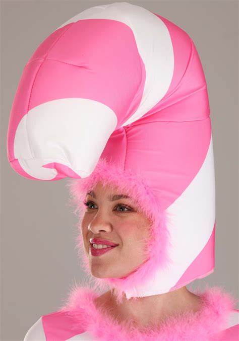 Pink Candy Cane Costume For Women