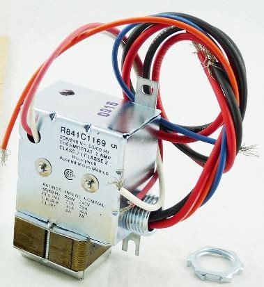 Honeywell switching relays provide intermediate switching of a line voltage device from a low voltage controller. Honeywell, Inc. R841C1169 ELECTRIC HEAT RELAY at Controls ...