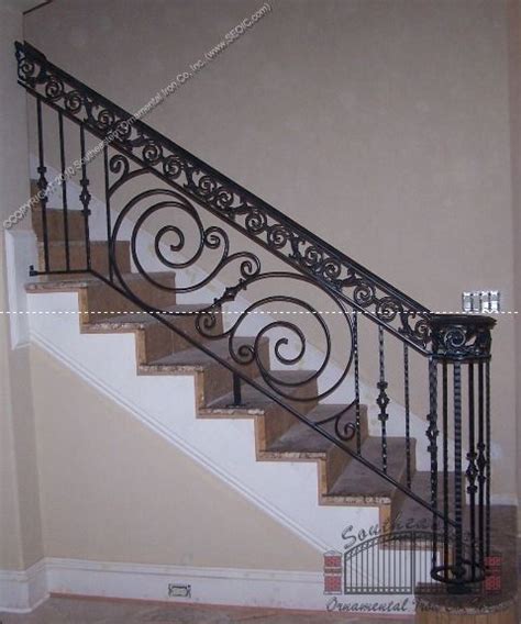 Our selection of metal balusters with wrought iron railings includes european styles like our gothic iron balusters. Our wrought iron stair railings add the elegance every home or business needs. Description from ...