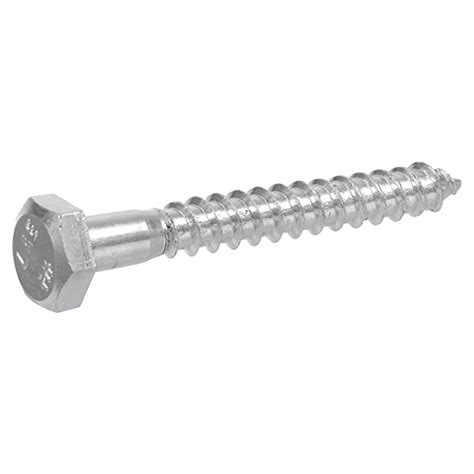 14 X 4 12 Galvanized Lag Screw 100pack Bolts Nuts And Washers