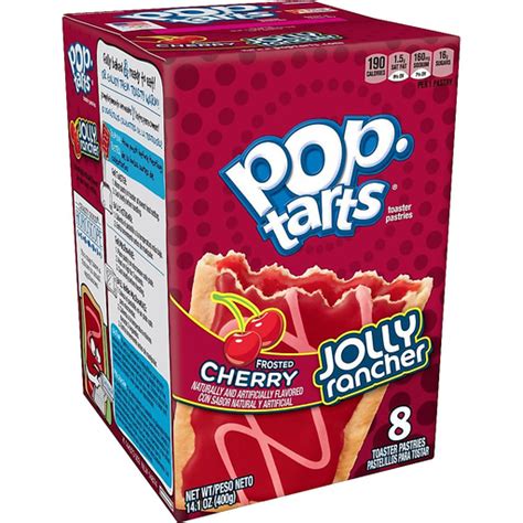 pop tarts breakfast toaster pastries frosted jolly rancher cherry flavored 14 1 oz 8 count