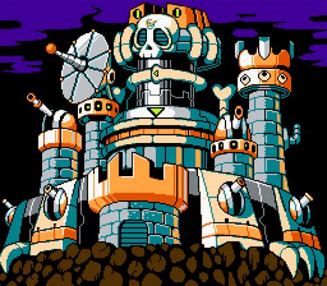 Megaman Cc Wily Fortress By Luliving Incianotype On Deviantart