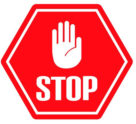 Stop Sign Transparent Png