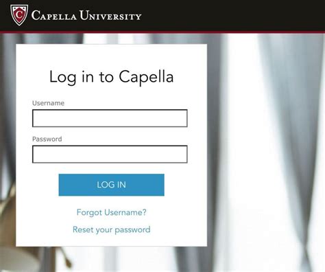 Capella University Student Login Campus Capella Edu Login