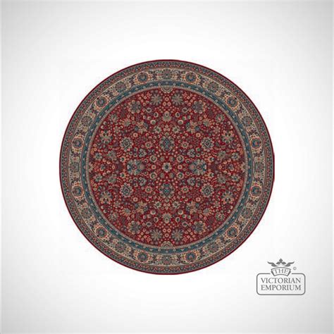 Circular Victorian Rug Style Ro1570 In 5 Different Colourways Rugs