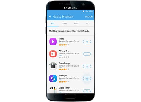 How To Download Install Apps On Samsung Galaxy S7 From Galaxy Apps