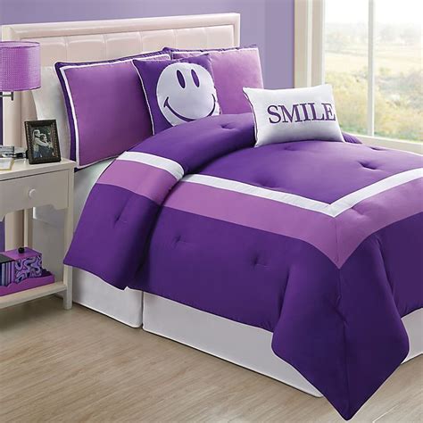 Hotel Juvi Comforter Set In Purple Bed Bath And Beyond