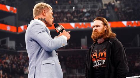 Cody Rhodes Tells Sami Zayn To Finish His Story Raw Feb 13 2023 Wwe