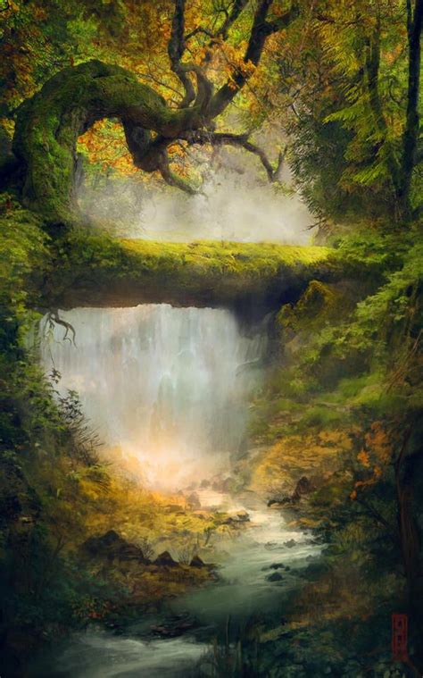 Shire Stream By Tavenerscholar On Deviantart Fantasy Art Landscapes