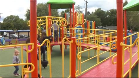 Families Enjoy New Playground At Rose Park School