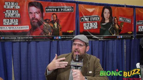 Steve J Palmer From Red Dead Redemption 2 Interview At Lbcc 2019 Youtube