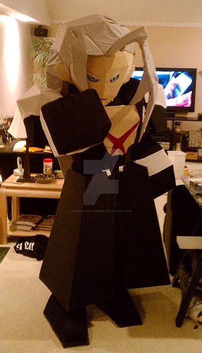 Me As Low Polygon Sephiroth Cosplay Acen 2014 By Havoc The Tenrec On