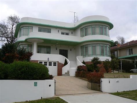 House Albury Art Deco Home Art Deco Buildings Art Deco