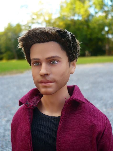 Ooak Dean Winchester Supernatural Custom Repainted Rerooted Ken Doll