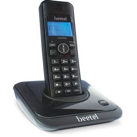 Black Beetel Cordless Landline Phone At Rs 1690 In Faridabad Id
