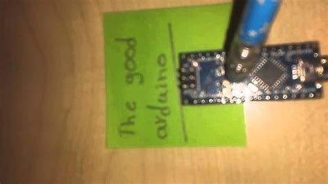 Arduino Nano Reset Button Test Youtube