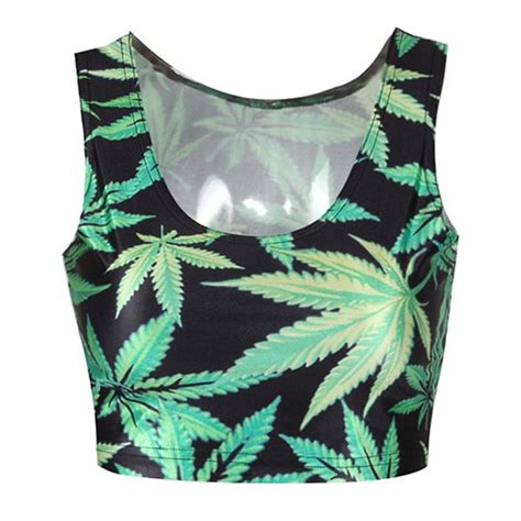 2017 New Product Womens Summer Tank Top Maple Leaves Pattern Women Tee