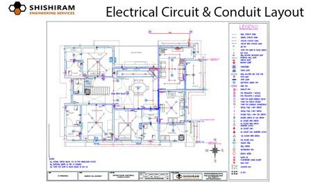 Electrical Drawing Layout For Homes And Residential Building Online In India