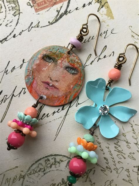 Pin on JustSlightlyVintage; Handmade Earrings, Jewelry