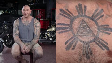 Dave Bautista Shows Off His Filipino Inspired Tattoos In Breakdown Video