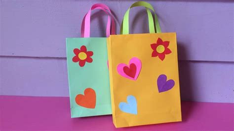 Simple Paper Bag Crafting Papers