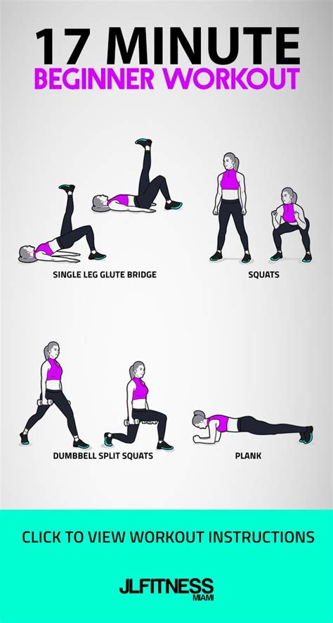 17 Minute Beginner Gym Workout For Women You Have 4 Exercises 3 Lower