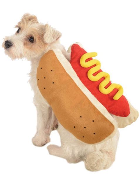 Hot Dog Pet Costume With Images Pet Halloween Costumes Pet Costumes