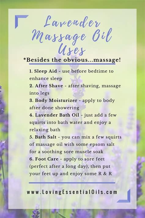 Diy Lavender Massage Oil Recipe For Spa Like Relaxation Recipe Lavender Massage Oil Massage