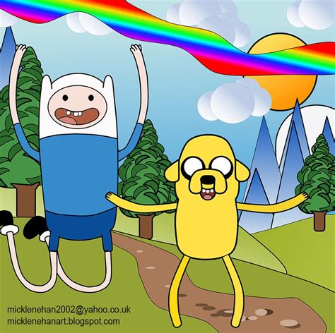 Finn And Jake Adventure Time Fan Art By Mick Deviantart Com On Deviantart Jake Adventure