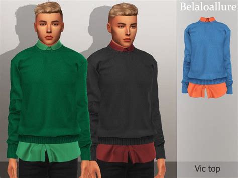 Fashion In 2020 Simple Shirts Clothes Collection Sims 4