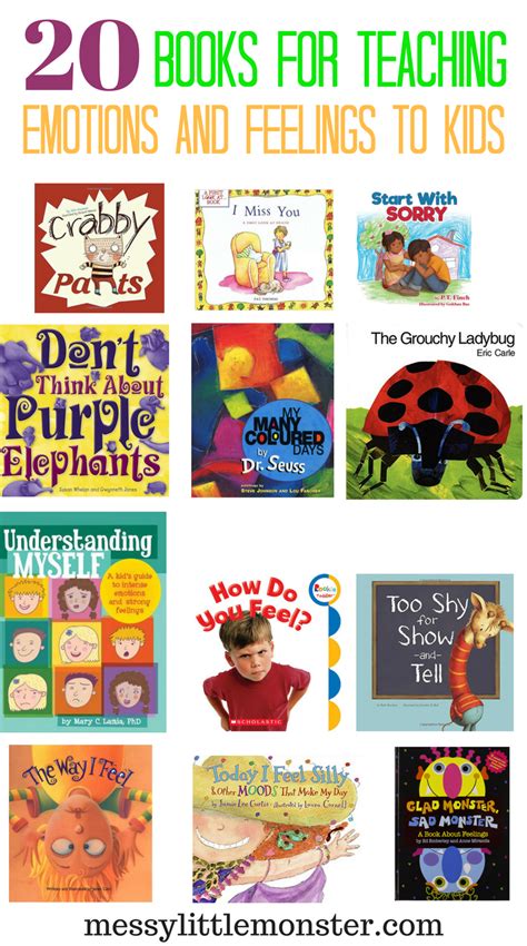 Through stories, we can give little learners the tools they need to understand and sort through their. Children's books about emotions and feelings for ...