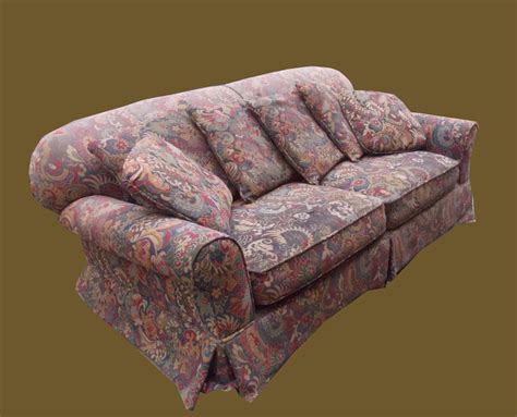 Uhuru Furniture And Collectibles Paisley Sofa Sold