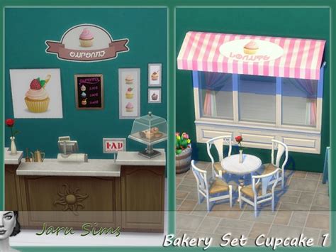 The Sims Resource Bakery Set Cupcake 1 By Jaru Sims • Sims 4 Downloads