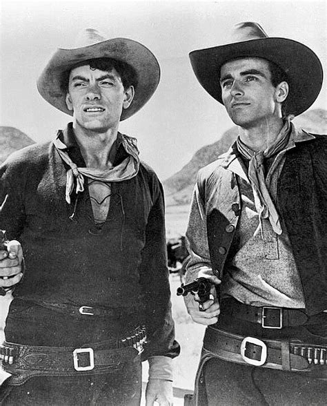 John Ireland And Montgomery Clift Red River 1948 Montgomery Clift