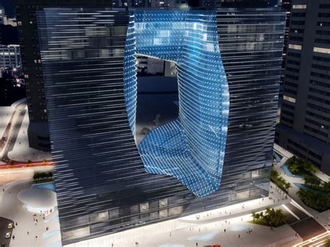 Fluid Void Building For Dubai Project Ods