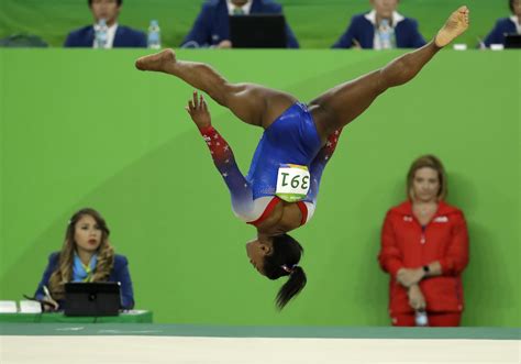 2016 Olympics Simone Biles Medals Rio 2016 Olympic Games 15th August 2016 Editorial Stock