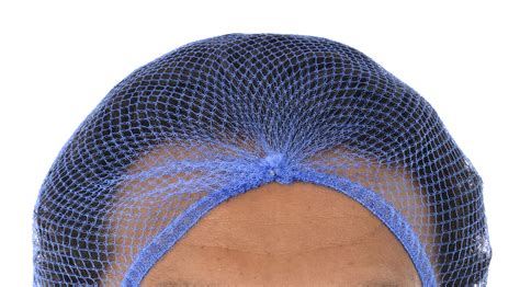 Detectable Mob Caps Blue Hair Nets Metal Detectable Factory Food Processing Hat Facility