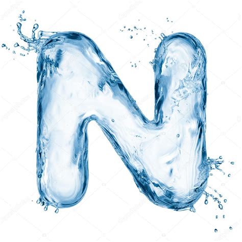 Letter Of Water Alphabet Stock Photo By ©irochka 7543820